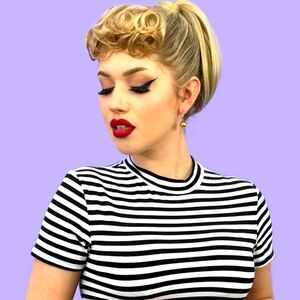 Annabelle's Wigs SOLD OUT Bunny Bang Hair clip in. Pinup retro